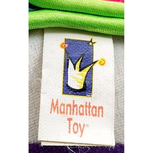 Baby Einstein Whoozit HEART Plush Rattle Toy Large Manhattan Toys - Picture 4 of 4